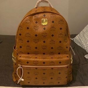 Mahogany MCM Backpack